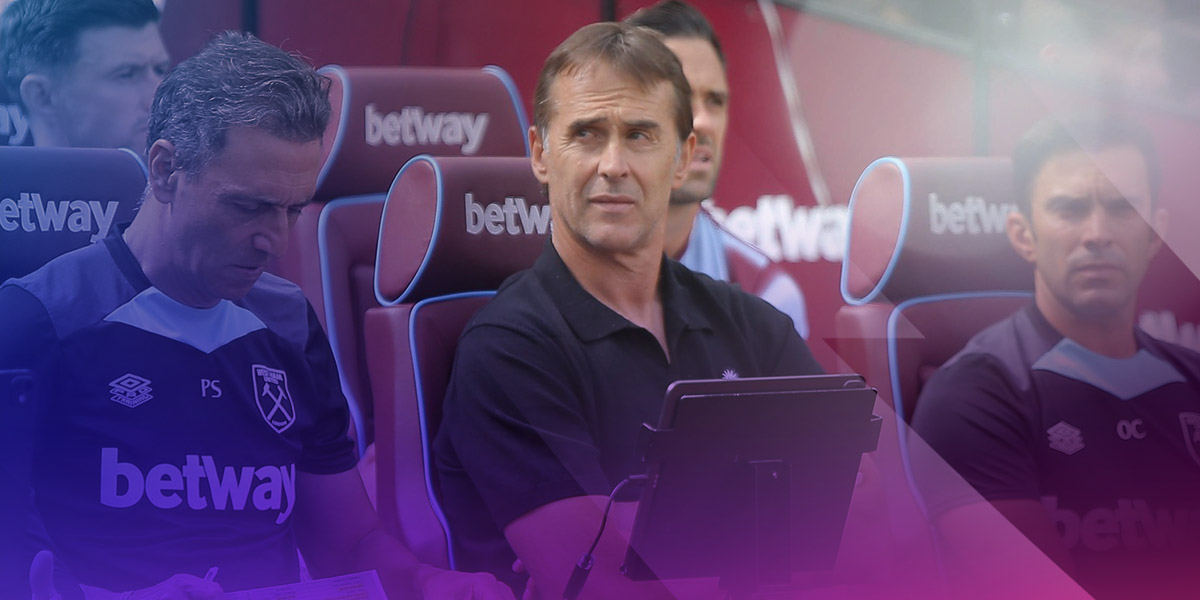 Julen Lopetegui West Ham Souček Coufal