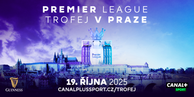 CANAL+ přiveze do Prahy trofej pro vítěze Premier League