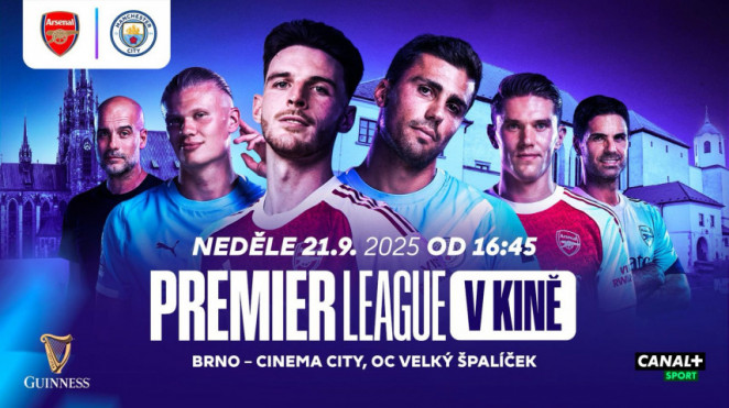 Premier League v kině poprvé v Brně