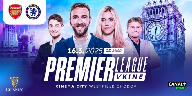Bitva o Londýn v Cinema City Chodov! Premier League v kině je zpět